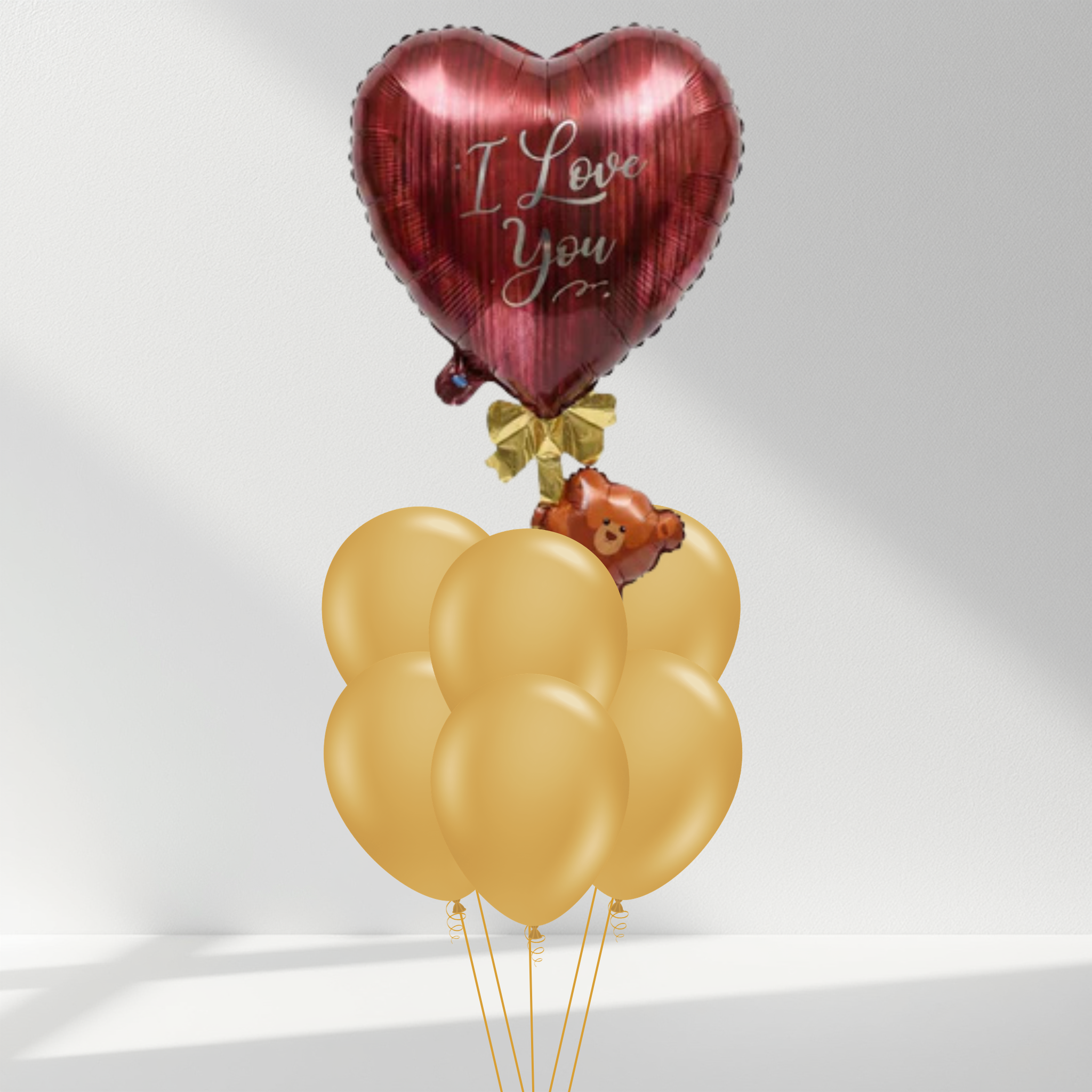 Srček z medvedkom v kombinaciji