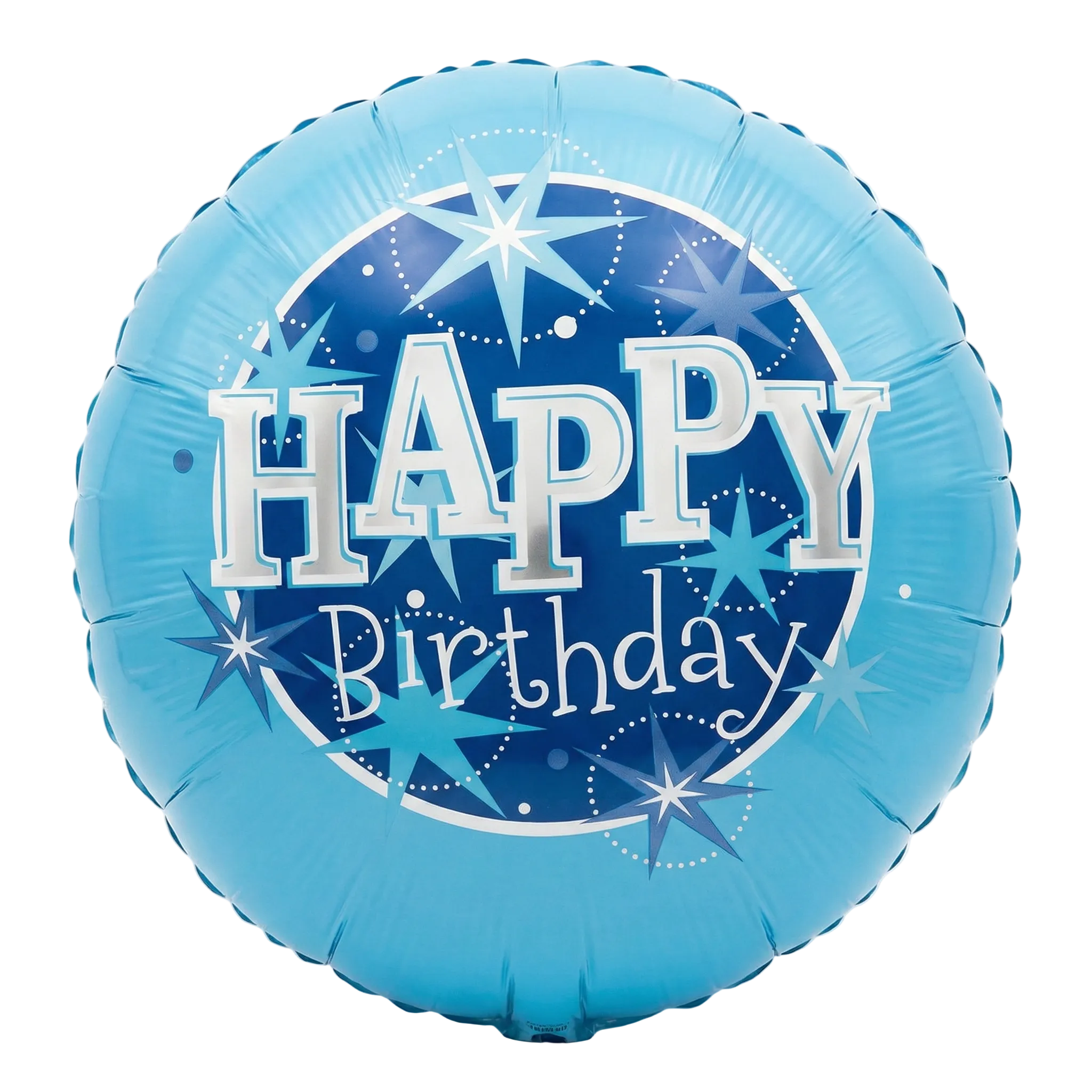 Happy Birthday svetlo modra - folija