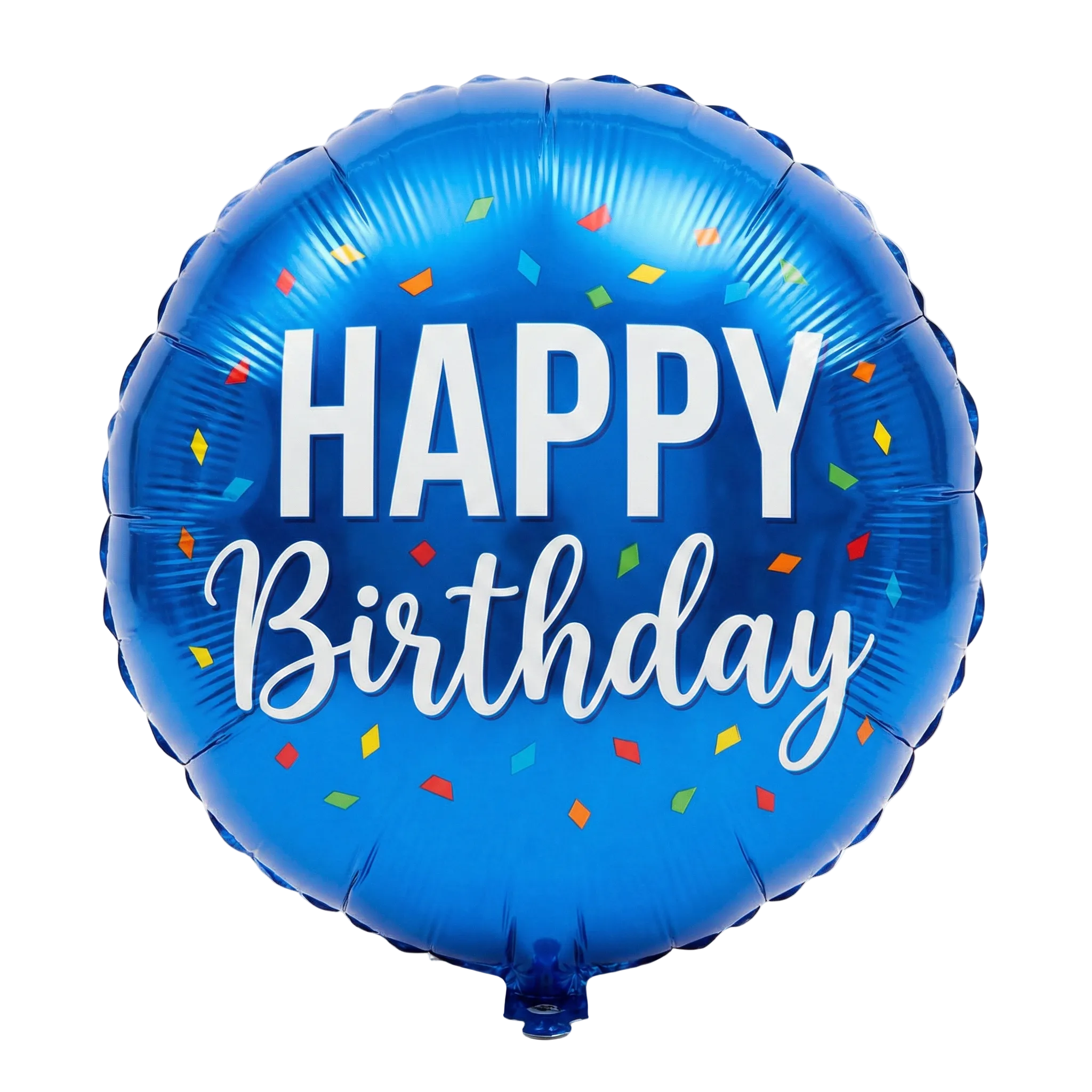 Happy Birthday temno modra - folija