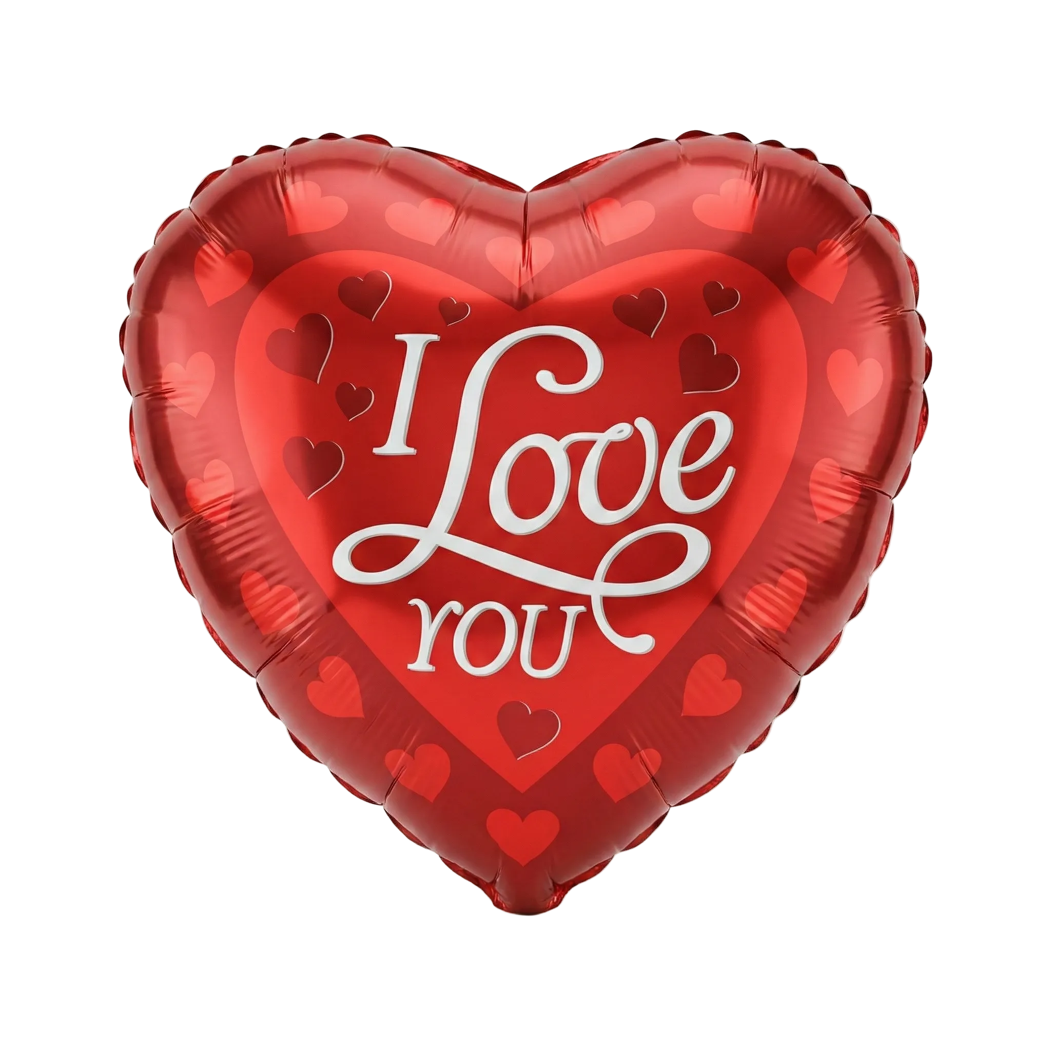 Rdeče srce "Love You" – folija