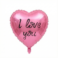 Rožnato srce I Love You – folija