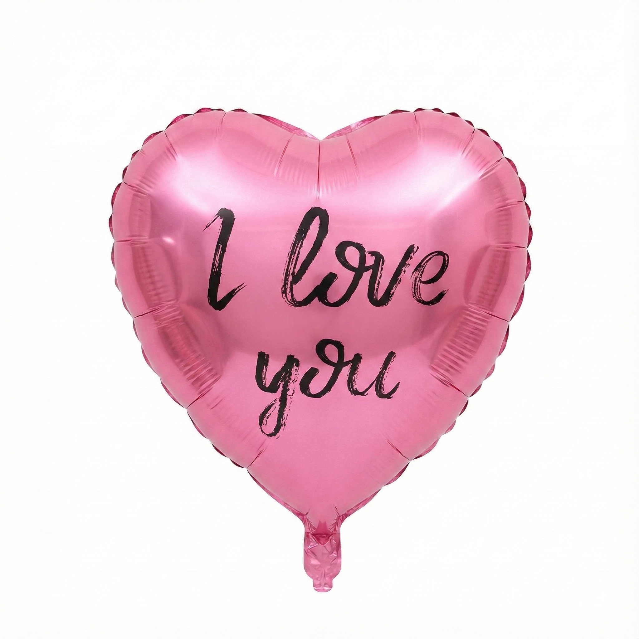 Rožnato srce I Love You – folija