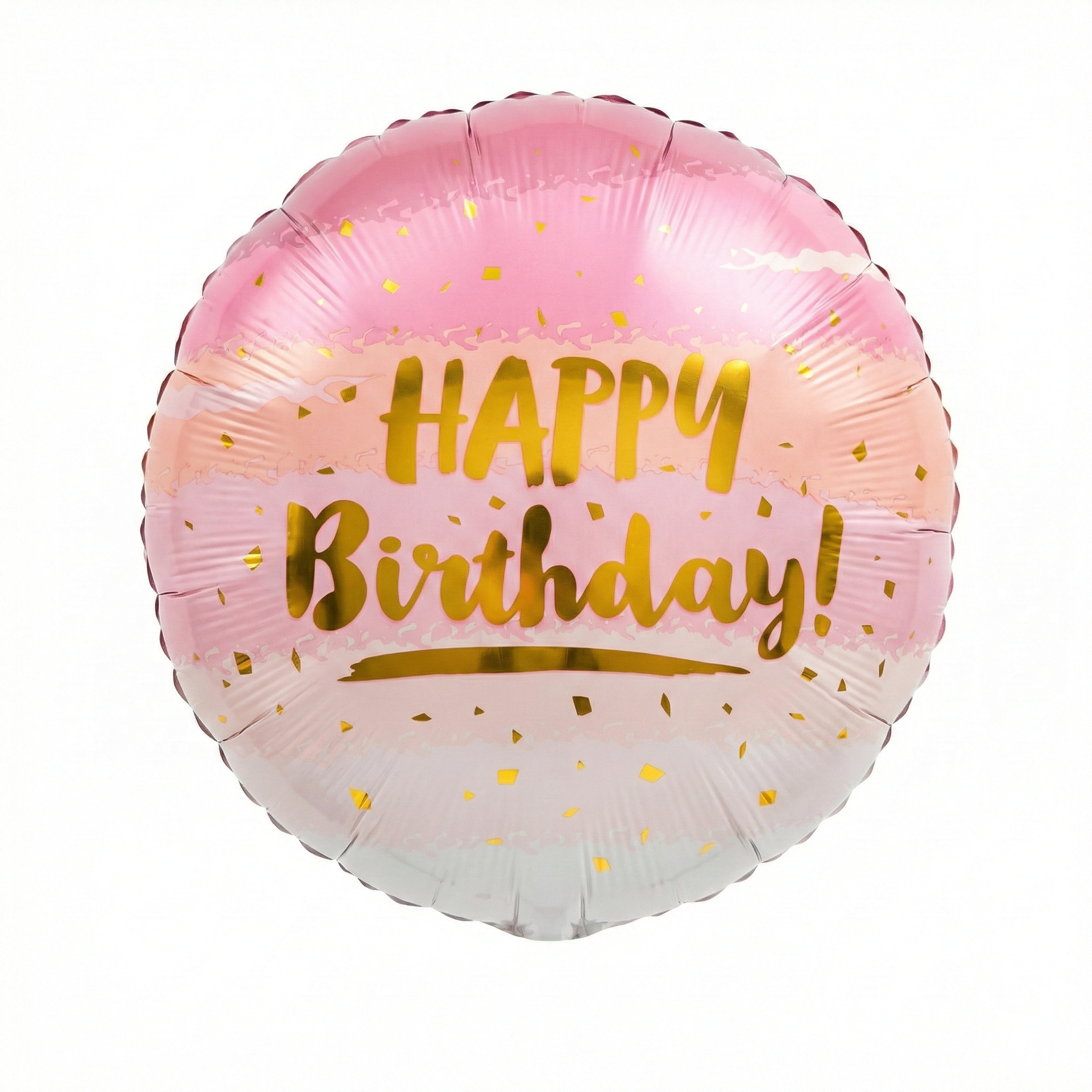 Happy Birthday ombre roza - folija