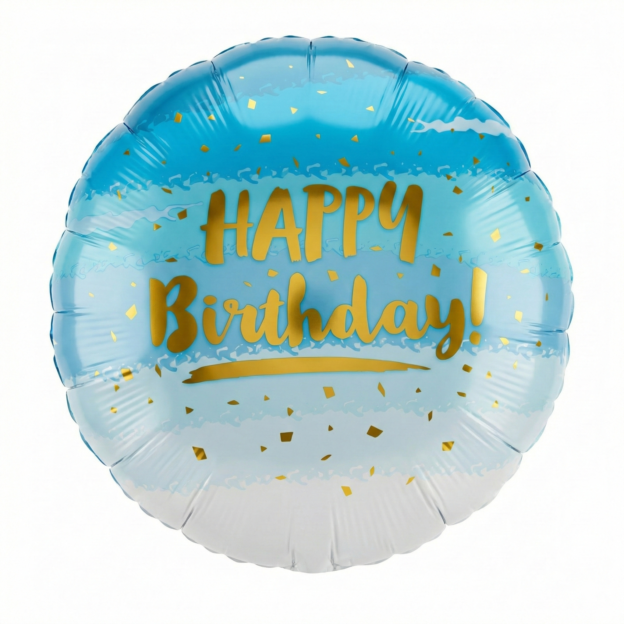 Happy Birthday ombre modra - folija