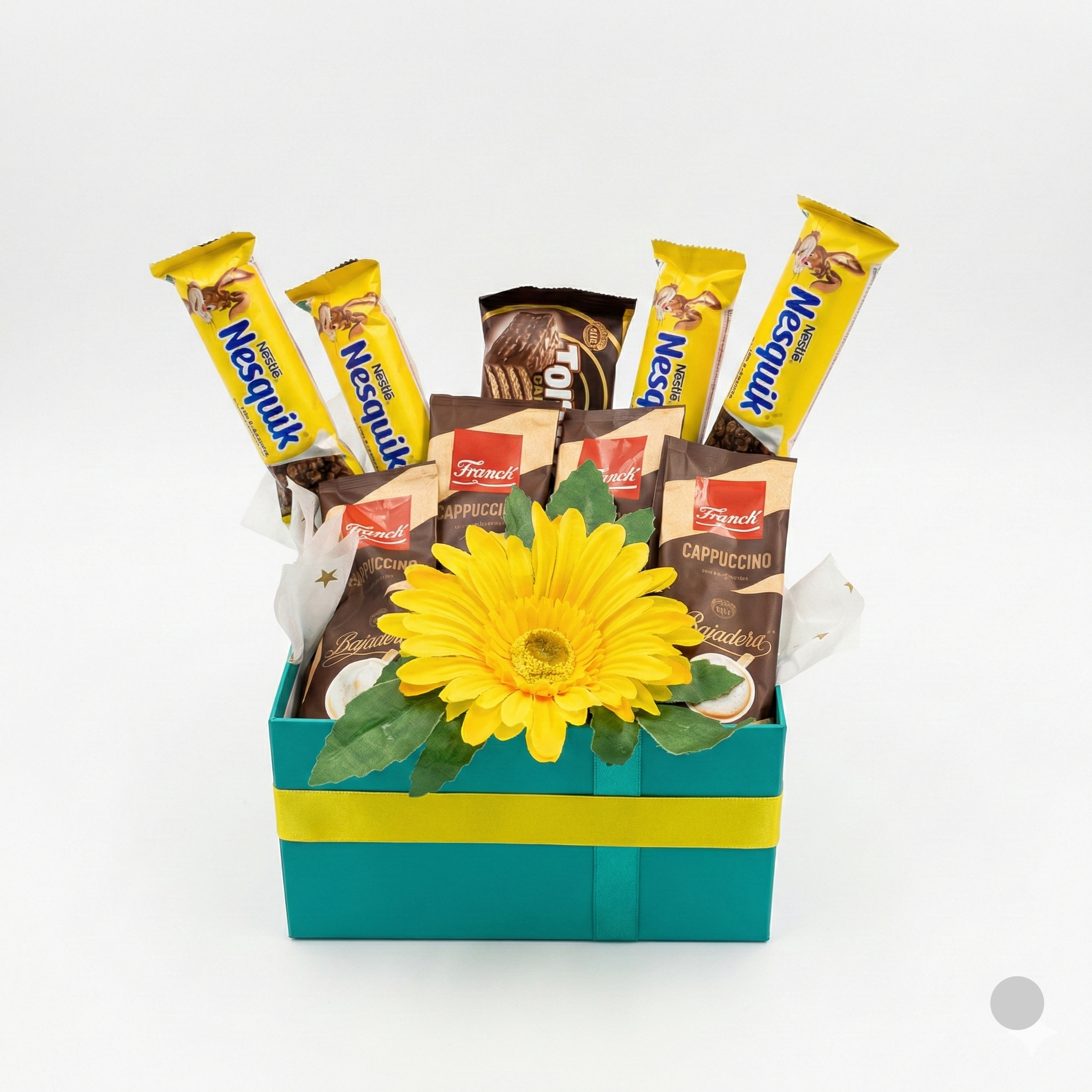 Darilna škatla z sončnico