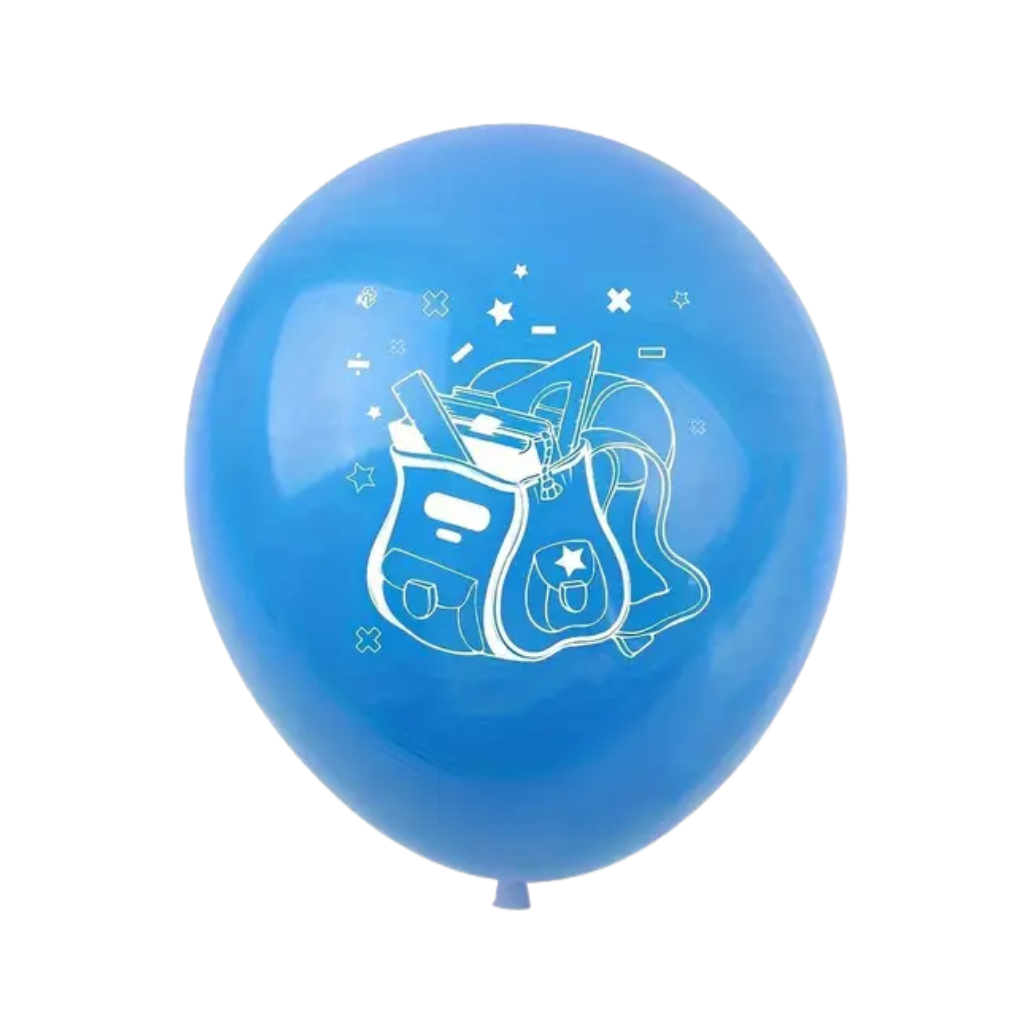 Back to School modra - latex